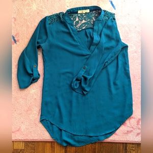 Turquoise Blouse